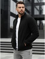 Bluza męska rozpinana czarna model 22103254 - FashionStreet