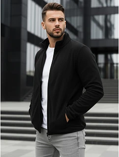 Bluza męska rozpinana czarna model 22103254 - FashionStreet