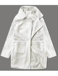 Dámska jahňacia bunda vo farbe ecru J Style (5M3239-281)