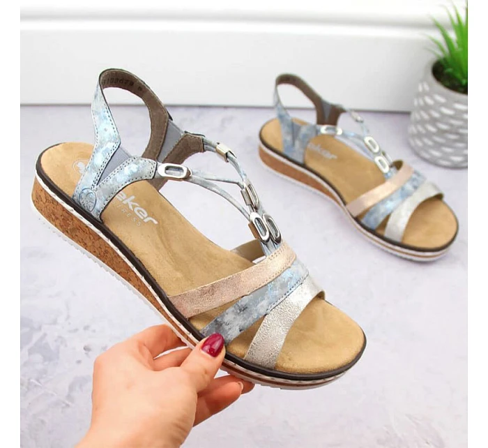 Pohodlné sandále Rieker W RKR664