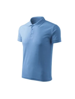 Malfini Pique Polo Free M MLI-F0315 modrá polokošeľa