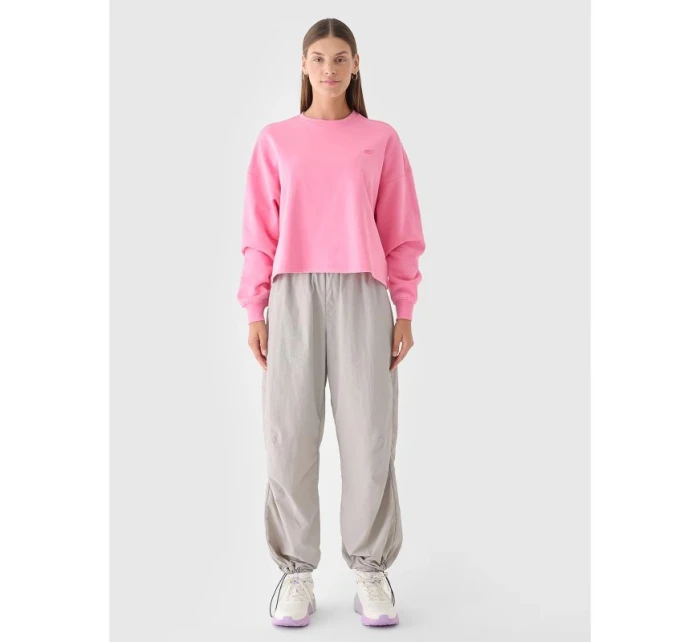 Dámská mikina bez s kapucí model 21432112 - 4F Dámská mikina bez s kapucí model 21432112 - 4F