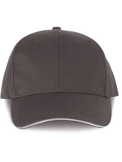 145 6 panelová kšiltovka grey model 22432310 - WK