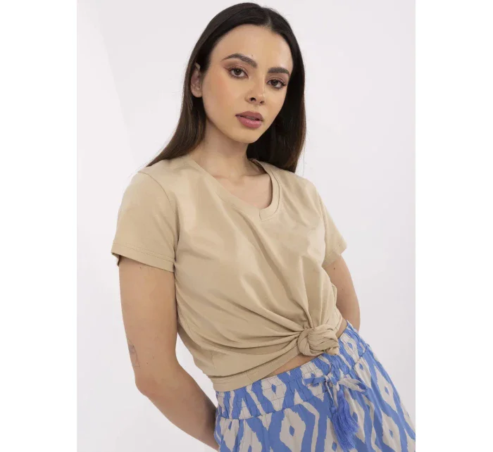 Tričko CLM TS 1639.12 béžové Tričko CLM TS 1639.12 béžové