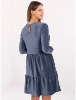 Sukienka model 21399591 ciemny niebieski - FPrice Sukienka model 21399591 ciemny niebieski - FPrice