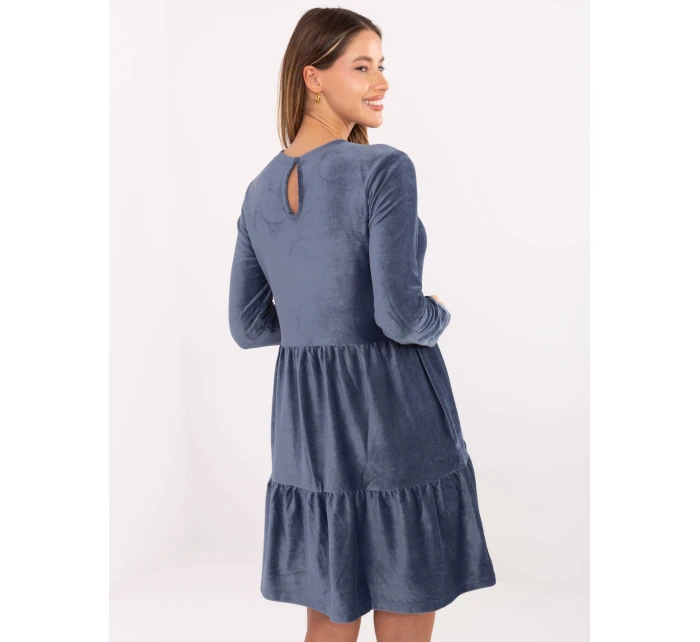 Sukienka model 21399591 ciemny niebieski - FPrice Sukienka model 21399591 ciemny niebieski - FPrice