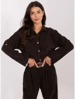 Košeľa IT KS 22390.81 tmavohnedá