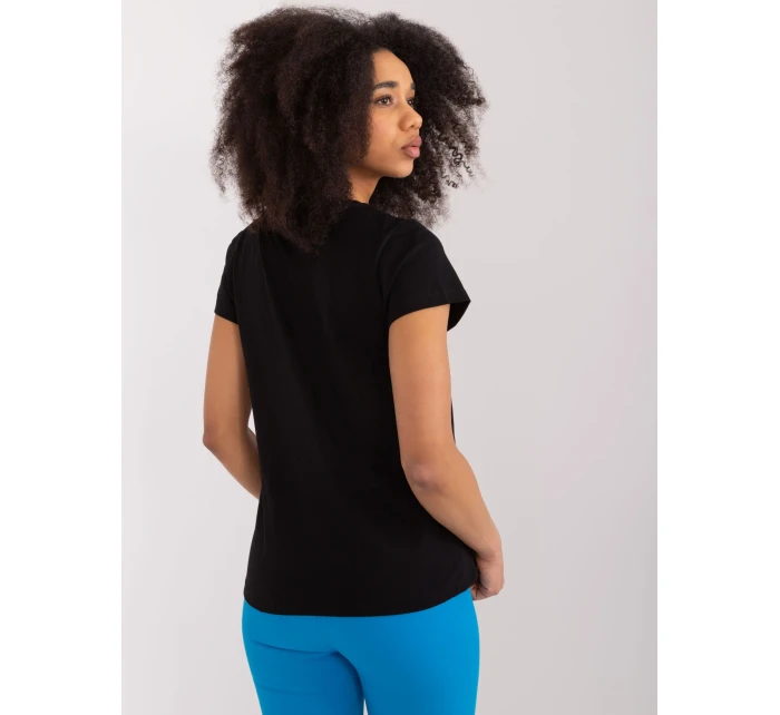 Bluzka RV BZ model 19735091 czarny - FPrice Bluzka RV BZ model 19735091 czarny - FPrice