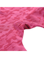 Detská funkčná bielizeň - ALPINE PRO ELIBO fuchsiovo červené nohavice