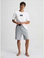 Pánske tričko Organic Cotton Lounge T-Shirt CK96 000NM2399E100 biela - Calvin Klein