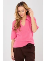 Sveter s krátkym rukávom model 224868 Taliansko Moda