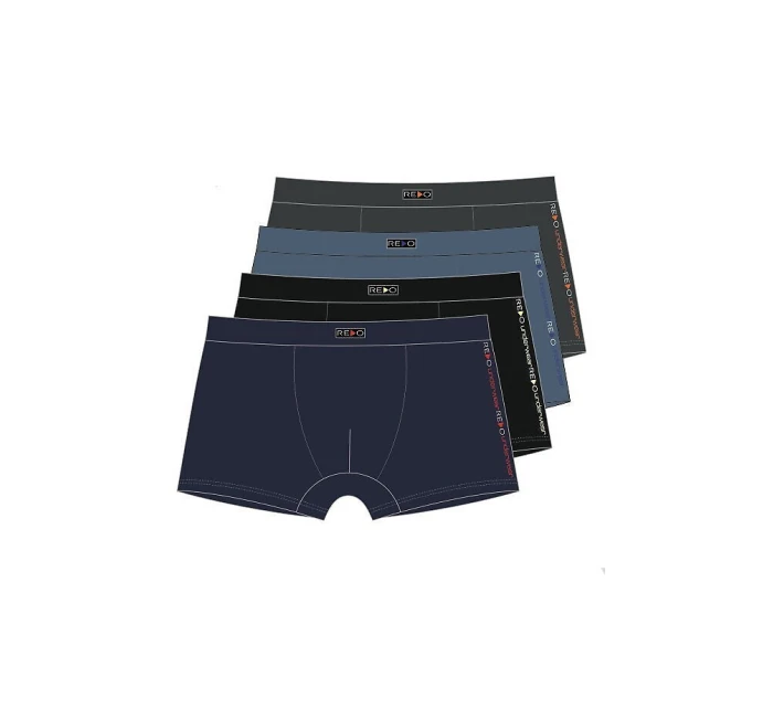 Hladké pánské boxerky Redo 3XL-5XL Hladké pánské boxerky Redo 3XL-5XL