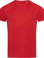 Stedman Sports-T Men Pánske športové tričko Interlock 05.8000 karmínovo červené