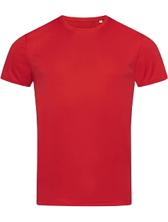 Stedman Sports-T Men Pánske športové tričko Interlock 05.8000 karmínovo červené