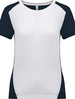 PA Dámské kontrastní sportovní tričko 20. white/navy model 22448554 - Kariban ProAct