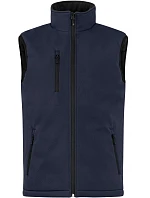 Padded Softshell Vest Men Pánská zateplená softshellová vesta model 22455029 dark navy - Clique Padded Softshell Vest Men Pánská zateplená softshellová vesta model 22455029 dark navy - Clique