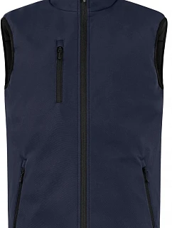 Padded Softshell Vest Men Pánská zateplená softshellová vesta model 22455029 dark navy - Clique