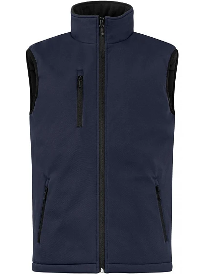 Clique Padded Softshell Vest Men – Pánska zateplená softshellová vesta 67.0958 tmavomodrá Clique Padded Softshell Vest Men – Pánska zateplená softshellová vesta 67.0958 tmavomodrá
