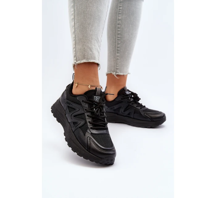 Sneakersy damskie Big Star NN274A085 Czarny Sneakersy damskie Big Star NN274A085 Czarny