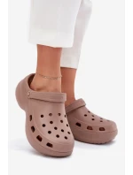 Dámské Pěnové Sandály Na Masivní Podešvi Big Star model 21703070 Tmavě béžové - Big Star Shoes