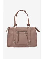 Velká taška z imitace kůže Taupe model 22220879 - Flora&Co Velká taška z imitace kůže Taupe model 22220879 - Flora&Co