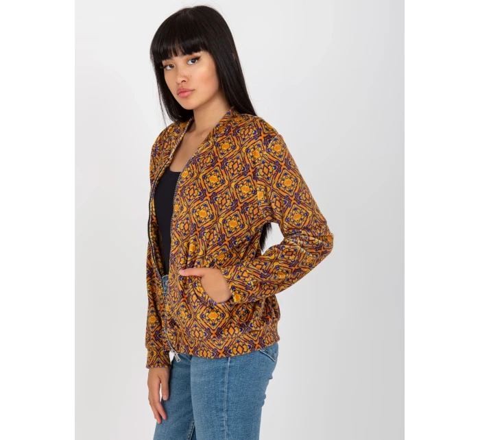 Mikina RV BL 8185.86 tmavo žltá