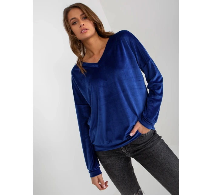 Mikina RV BL 8441.07P kobalt