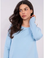 Bluzka RV BZ A model 21808011 jasny niebieski - FPrice Bluzka RV BZ A model 21808011 jasny niebieski - FPrice