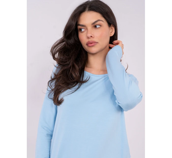 Bluzka RV BZ A model 21808011 jasny niebieski - FPrice Bluzka RV BZ A model 21808011 jasny niebieski - FPrice