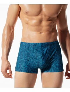 Pánske rýchloschnúce plavecké nohavice ATLANTIC - tyrkysové