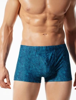 Pánske rýchloschnúce plavecké nohavice ATLANTIC - tyrkysové