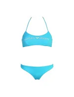Dámské dvoudílné plavky  modrá  model 15018990 - Emporio Armani