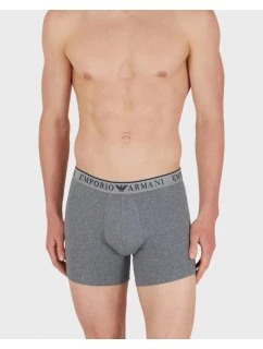 Pánske boxerky 2Pack 111912 4R720 black and grey - Emporio Armani