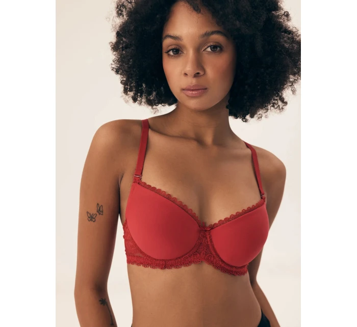 Dámská podprsenka Červená model 21873334 - Henderson Dámská podprsenka Červená model 21873334 - Henderson
