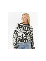 Svetre RIP CURL AOTS-TY WILLIAMS JACQUARD CREW, čierny Svetre RIP CURL AOTS-TY WILLIAMS JACQUARD CREW, čierny