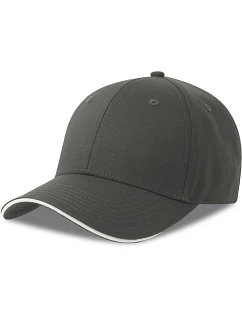 Sport 6 panelová sandwich kšiltovka dark grey model 22450497 - Atlantis Headwear