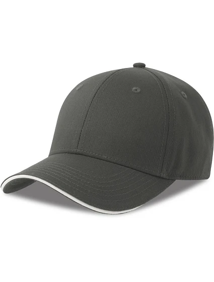 Atlantis Headwear Sport Sandwich-S 6-panelová sendvičová čiapka 33.0275 tmavošedá Atlantis Headwear Sport Sandwich-S 6-panelová sendvičová čiapka 33.0275 tmavošedá