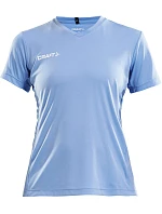 Craft Teamwear Squad Go Jersey Solid W Dámske športové tričko s výstrihom do V 82.5566 mff blue Craft Teamwear Squad Go Jersey Solid W Dámske športové tričko s výstrihom do V 82.5566 mff blue