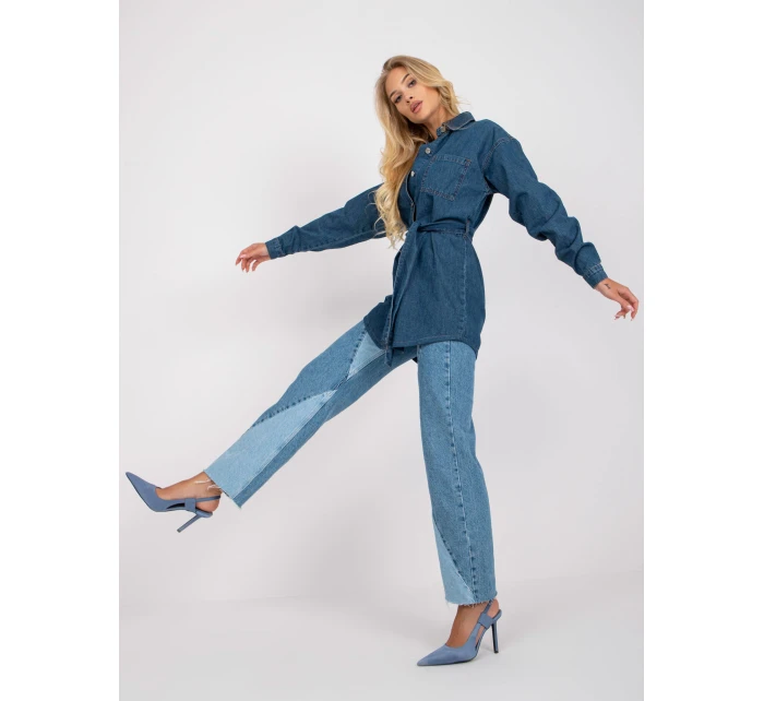 Šaty RO SK  tmavě modrá model 17293029 - FPrice