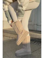 Snežnice s vysokou platformou Big Star OO274894 Light Beige Snežnice s vysokou platformou Big Star OO274894 Light Beige