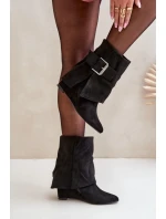 Topánky na klinovom podpätku model 203527 Step in style