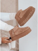 Dámské sněhule na platformě béžové Dstreet model 21992062 - FashionStreet Dámské sněhule na platformě béžové Dstreet model 21992062 - FashionStreet