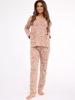 Cornette 482/434 Smile 4 l/r S-2XL dámske pyžamo bez zipsu