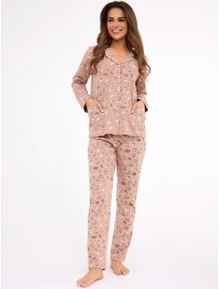 Cornette 482/434 Smile 4 l/r S-2XL dámske pyžamo bez zipsu