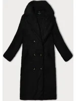 Černá dámská s límcem model 21345470 - STELLA FASHION