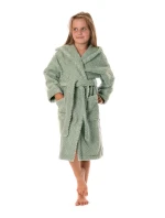 detský župan Athena s kapucňou 9116 Baby Olive