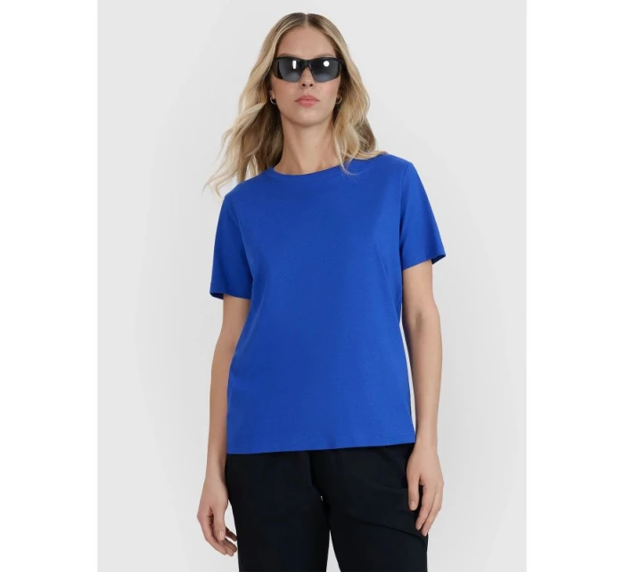 Dámske tričko oversize s potlačou 4F 4FWSS25TTSHF2238-36S