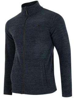 Pánska fleecová mikina M H4Z22 PLM350 30M - 4F