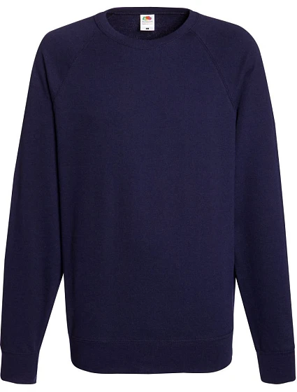 Fruit of the Loom Lightweight Raglan Sweat Pánska raglánová mikina 16.2138 tmavomodrá Fruit of the Loom Lightweight Raglan Sweat Pánska raglánová mikina 16.2138 tmavomodrá