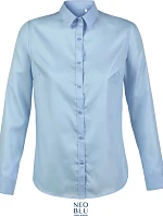 NEOBLU Blaise Women Mikrovláknová blúzka s dlhými rukávmi 24.3183 soft blue